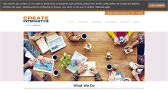 Desktop Screenshot of createinteractive.ie